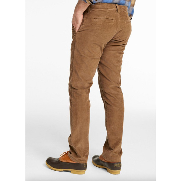 L.L. Bean BeanFlex Standard Fit Corduroy Pants Mens 35 x 28 - Picture 2 of 9